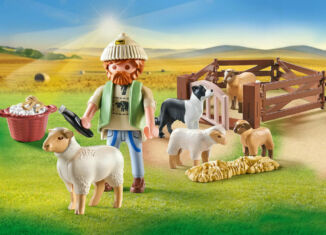 Playmobil - 71444 - Shepherd with sheep