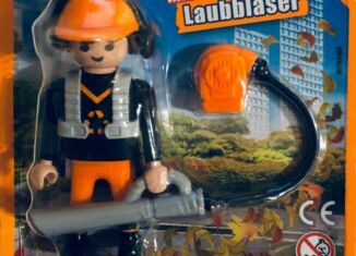 Playmobil - 30793404-ger - Müllmann mit Laubbläser
