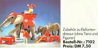 Playmobil - 7102 - Zubehör zu Elefantendressur (ohne Tier und Figuren)