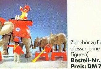 Playmobil - 7102 - Zubehör zu Elefantendressur (ohne Tier und Figuren)