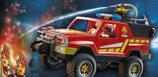 Playmobil - 71194 - Pick-up et pompier