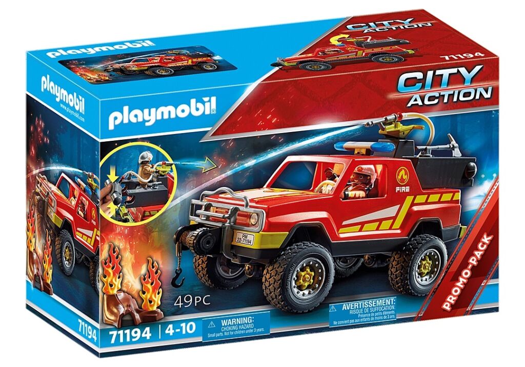 Playmobil 71194 - Fire Brigade Pick-up - Box