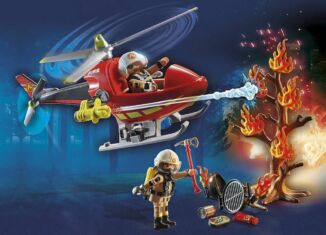 Playmobil - 71195 - Firefighting Helicopter