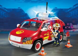 Playmobil - 71375 - Fire Chief's Vehicle