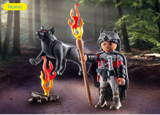 Playmobil - 71482 - Krieger mit Wolf