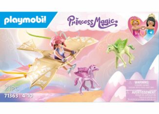 Playmobil - 71363 - Princesse et poulains ailés