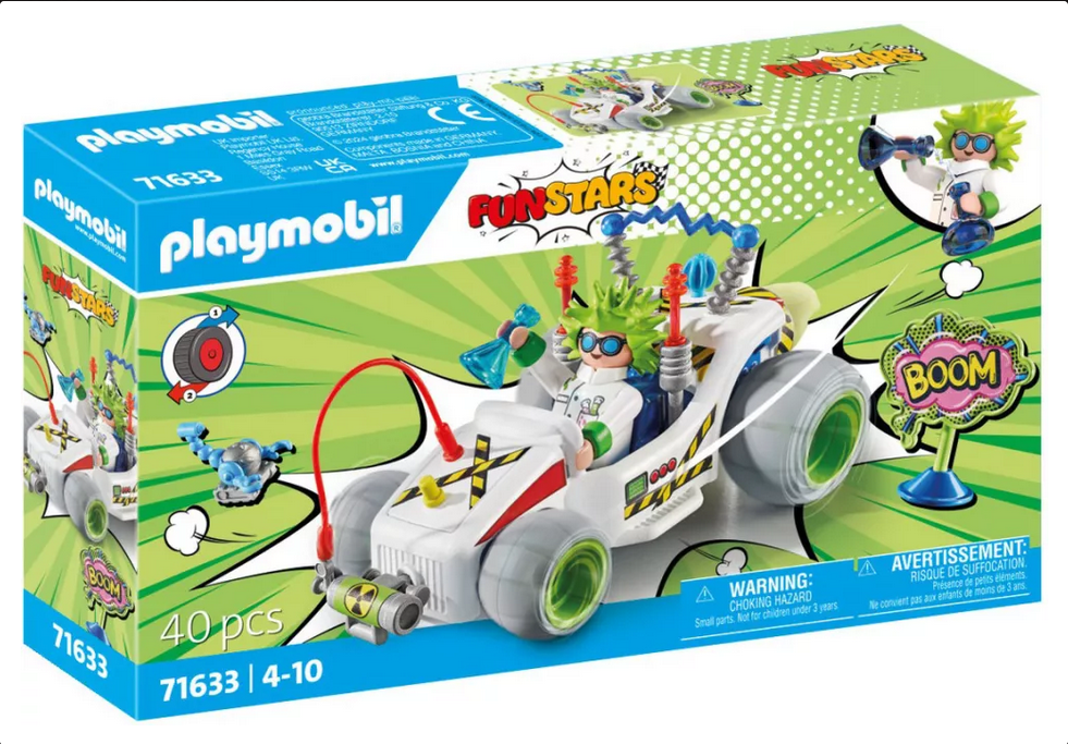 Playmobil 71633 - Racing Professor - Box