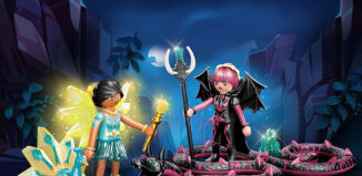 Playmobil - 70803 - Crystal Fairy and Bat Fairy with Soul Animals