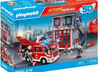 Playmobil - 71603 - Mega Set Pompiers