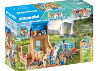 Playmobil - 71353 - Amelia & Whisper avec box pour chevaux