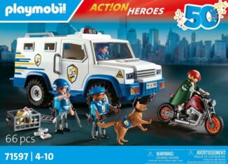 Playmobil - 71597 - Police Money Transporter