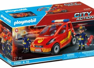 Playmobil - 71035 - Fire Brigade Captain with car