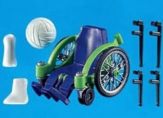 Playmobil - 7600 - Fauteuil roulant avec plâtres et béquilles