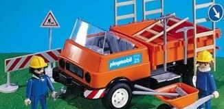 Playmobil - 7325 - Camión de construcción, edición clásica