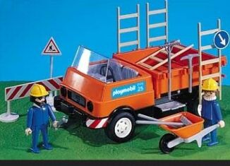 Playmobil - 7325 - Construction Truck, Classic Edition