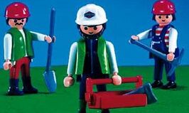 Playmobil - 7044 - 3 Construction Workers