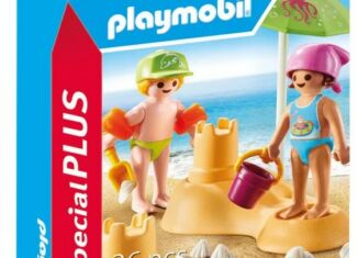 Playmobil - 71581 - Kids with sand castle