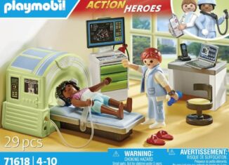 Playmobil - 71618 - resonancia magnética con paciente
