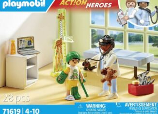 Playmobil - 71619 - Pediatra con osito de peluche - Detail Playmobil - 71619 - Pediatra con osito de peluche