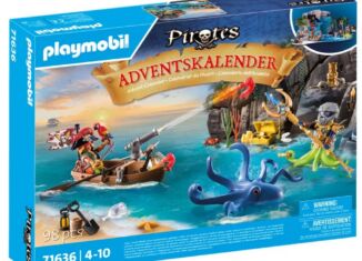 Playmobil - 71636 - Calendario de Adviento: Piratas 2024