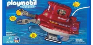 Playmobil - 3370-usa - Submarino de rescate
