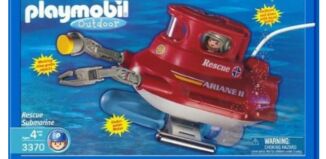 Playmobil - 3370-usa - Rescue Submarine