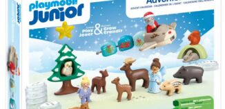 Playmobil - 70297 - Calendrier de l'Avent : Junior les animaux de la forêt 2024