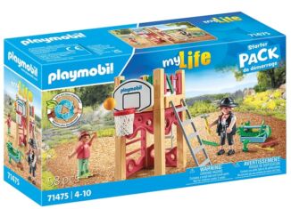 Playmobil - 71475 - Charpentier avec tourelle de jeu