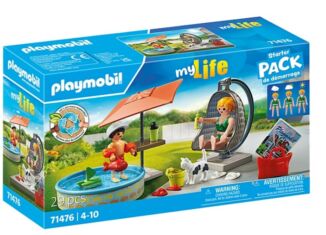Playmobil - 71476 - Mamá y niño con silla colgante