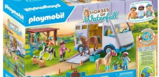 Playmobil - 71493 - Van pour cheval et poneys avec enclos