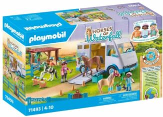 Playmobil - 71493 - Escuela móvil de equitación