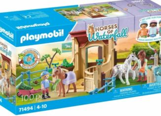 Playmobil - 71494 - Cavalières avec box et poneys