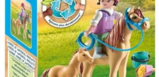 Playmobil - 71498 - Kind mit Pony und Fohlen