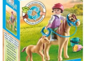 Playmobil - 71498 - Enfant avec poneys
