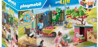 Playmobil - 71510 - Little Chicken Farm in the Tiny House garden