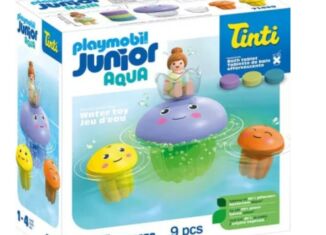 Playmobil - 71439 - AQUA y Tinti: familia de medusas de colores