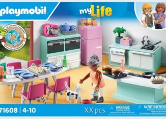 Playmobil - 71608 - Küche mit Essplatz