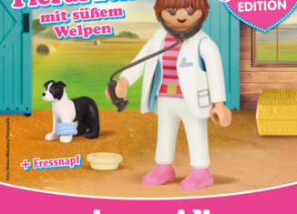 Playmobil - 30797304-ger - Veterinarian with dog puppy