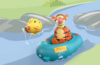 Playmobil - 71414 - 1.2.3 & Disney: Tigger's rubber boat ride