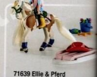 Playmobil - 71639 - Ellie con caballo