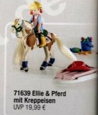 Playmobil - 71639 - Ellie & Pferd und Kreppeisen