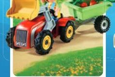 Playmobil - 4943v2 - Boy with children's tractor