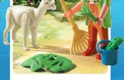 Playmobil - 4944v2 - Cuidadora con alpaca