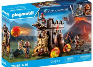 Playmobil - 71643 - Chariot de combat avec canon à feu