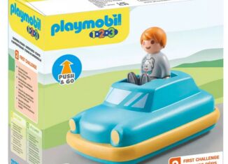 Playmobil - 71323 - 1.2.3: Push & Go Car