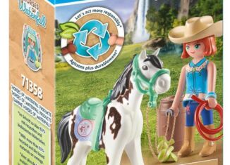 Playmobil - 71358 - Ellie & Sawdust with Western Exercise