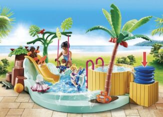 Playmobil - 71529 - Kinderbecken mit Whirlpool