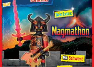 Playmobil - 30797314-ger - Magmathon with sword and axe