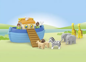 Playmobil - 71681 - JUNIOR: My Take Along Noah's Ark