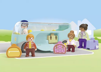 Playmobil - 71682 - JUNIOR: Airport Shuttle Bus